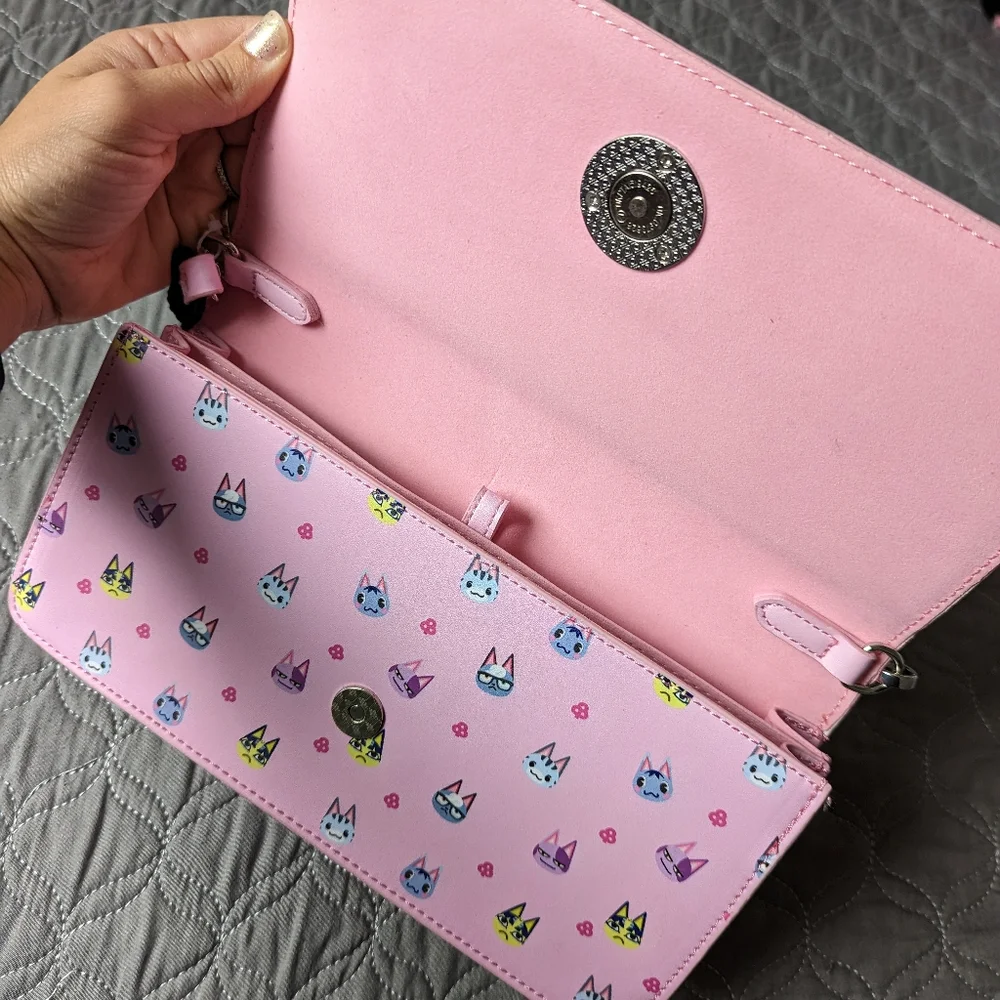 Nintendo Switch carrying bag Animal Crossings Cats Messenger New without tag